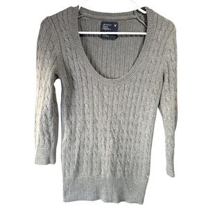 🦩5/$30🦩 American Eagle 3/4 length sleeve Sweater